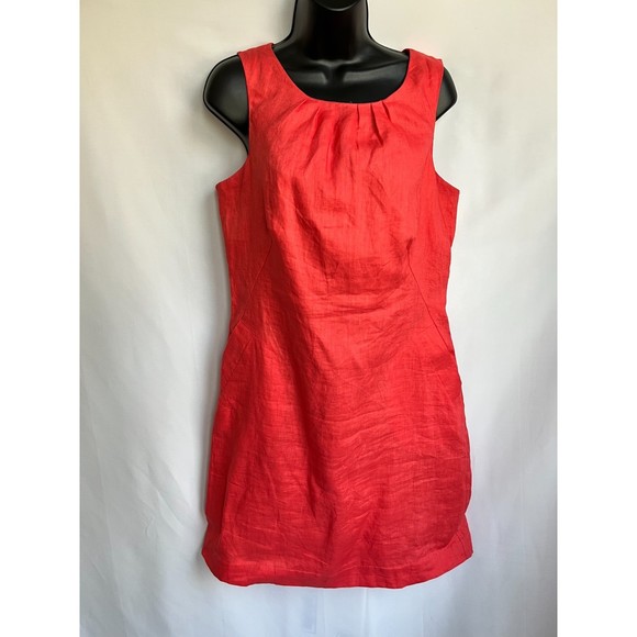 Carole Little Red Midi Dress - Picture 1 of 9